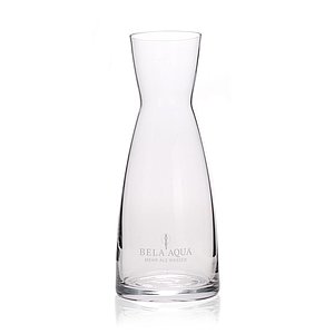 Kristallglas-Karaffe mit Gravur