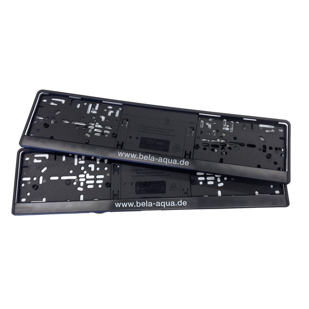 Nummernschild-Halterungen Set