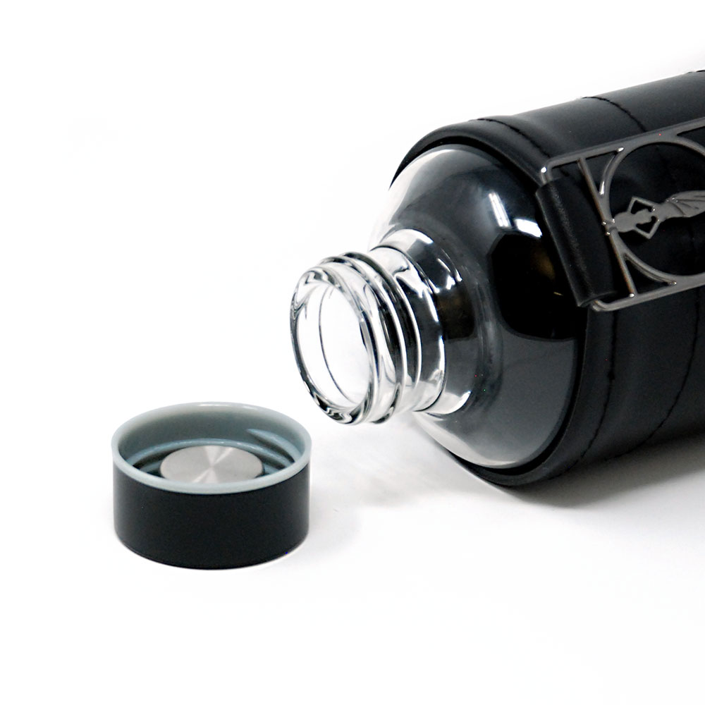 Deckel Trinkflasche Trendy Black