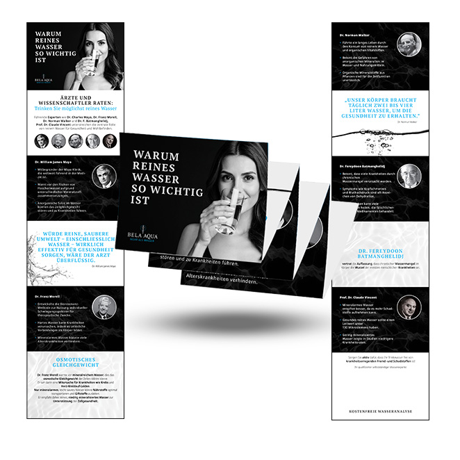 Leporello - Reines Wasser - 5.000 Stk.