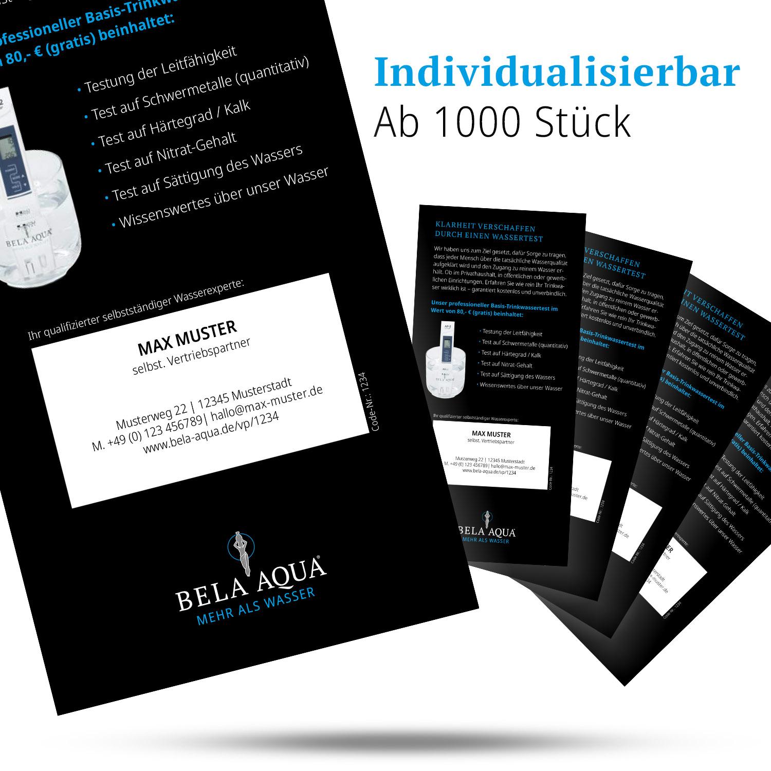 Faltblatt Oblige - 6-seitig - 5.000 Stk.